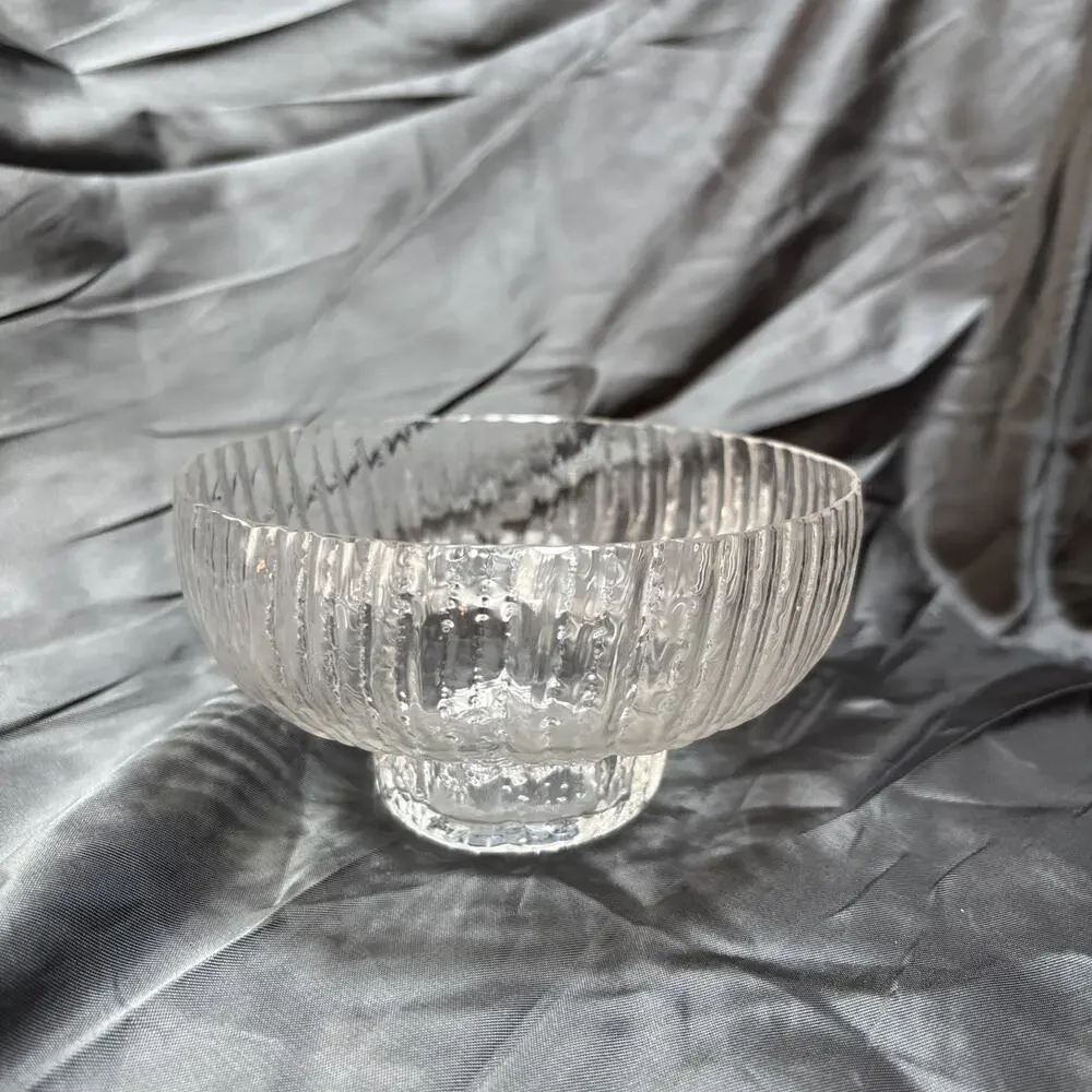 Crystal Bowl By Rosenthal Studio Line Crystal Footed Bowl 5.5